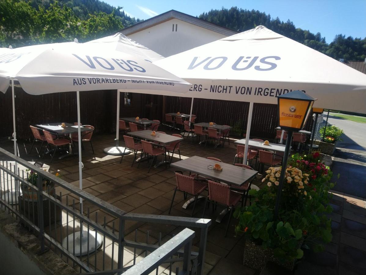 Gasthaus Krone Ubersaxen 外观 照片